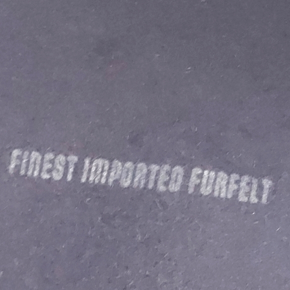 Vintage 'Daisy Chain' Felt Bowler Hat Approx. Circumference 21 in - Picture 5 of 12